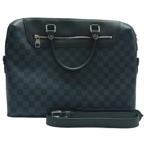 Louis Vuitton Handbags - Louis Vuitton Blue Damier Graphite Canvas Satchel 1085-032425